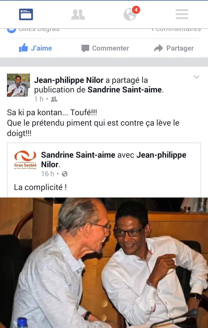 Le député de Martinique Jean-Philippe Nilor est-il à l'orée d'un burn-out sévétianesque?
