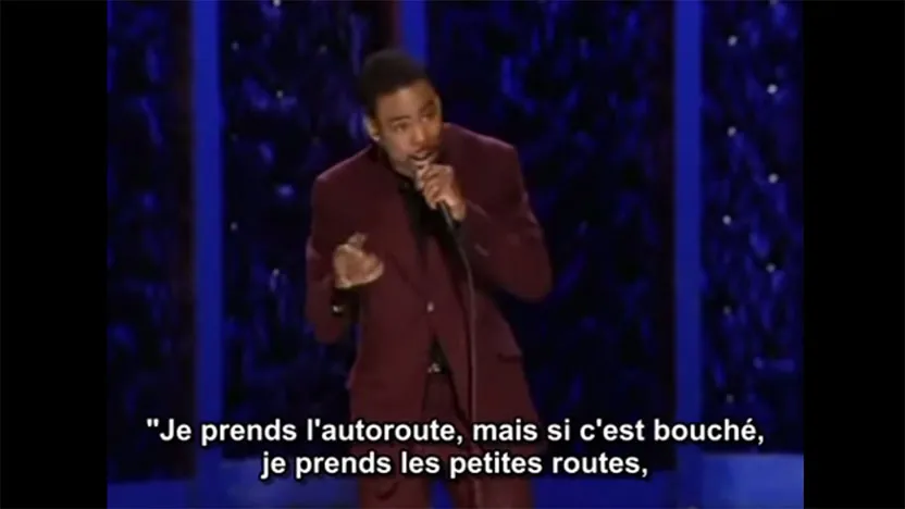 Chris Rock : "Le Mariage"... :-) (Vidéo VOST FR)