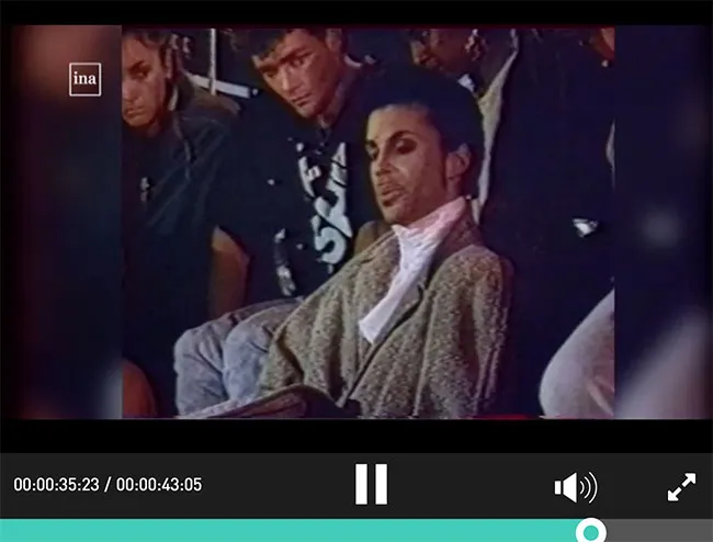 Prince. Images d'archives (12 vidéos)