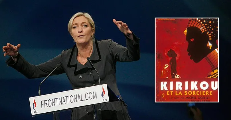 Marine Le Pen vs Kirikou. Le clash.