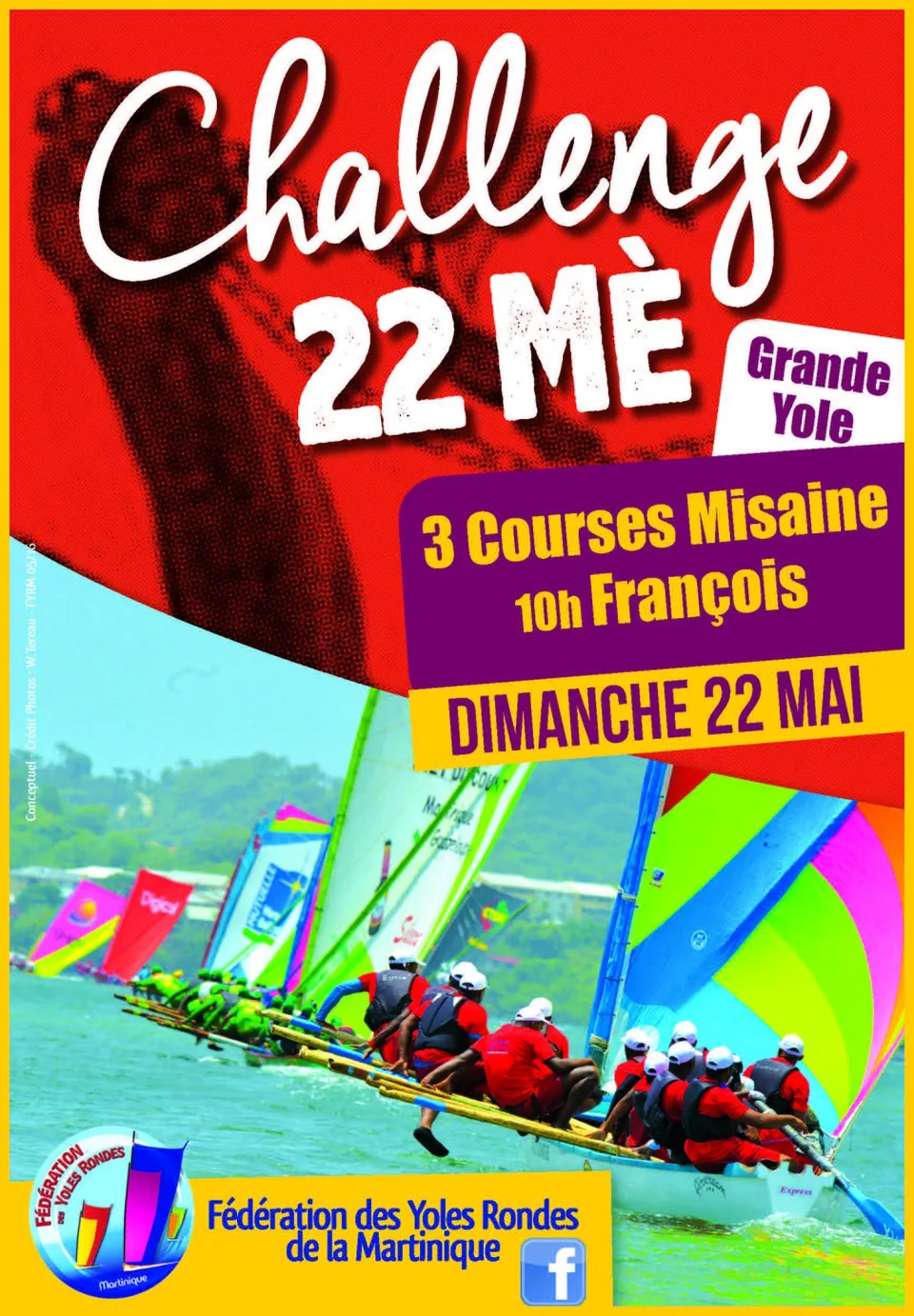 Yole-ronde de Martinique : Prix du 22 mai au François