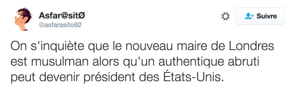 Le tweet du jour !
