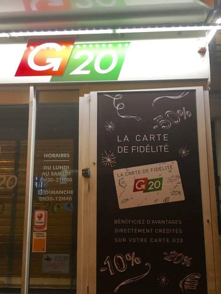 G20...pour ceux qui aiment faire du commerce