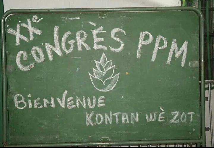 Le kakémono du jour [25/06/16] Congrès du PPM en Martinique