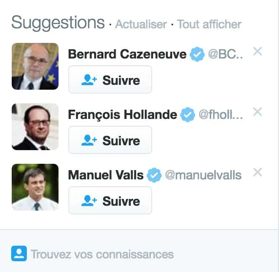 Twitter, soyons sérieux.