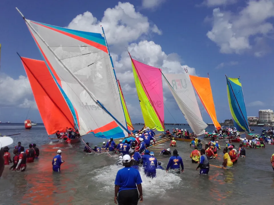 La Coupe de Martinique des Yoles-Rondes à UFR/Chanflor