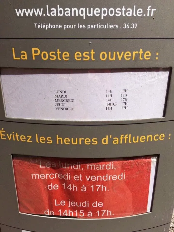 La Poste en mode stress.