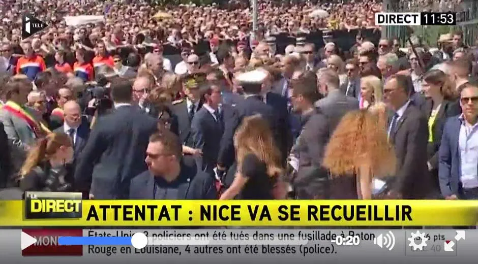 Valls hué à Nice... (vidéo)
