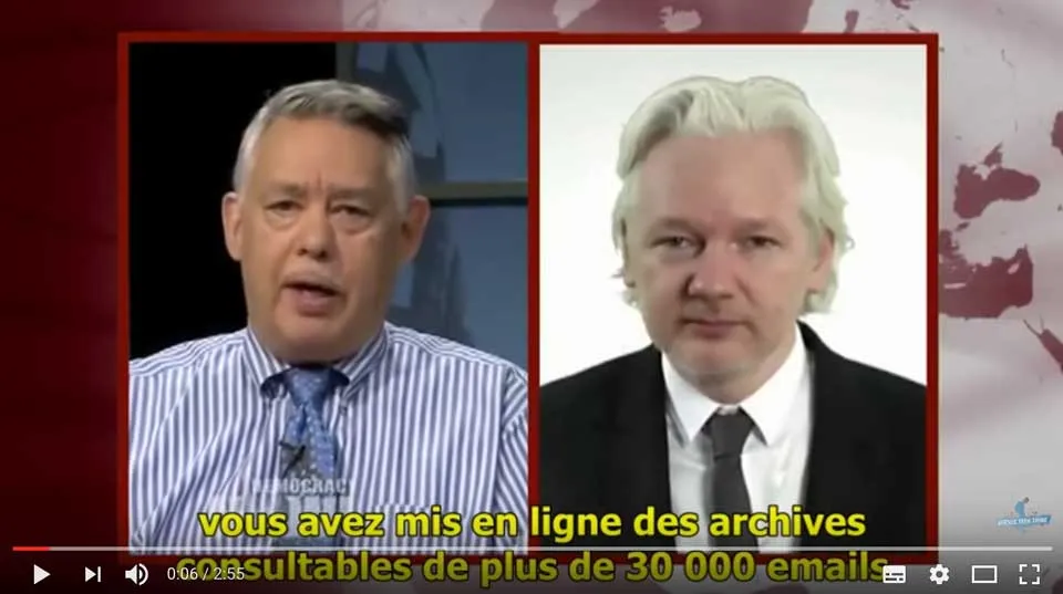 Julian Assange : "Hillary Clinton a encouragé la vente d'armes à l'EI" (video)