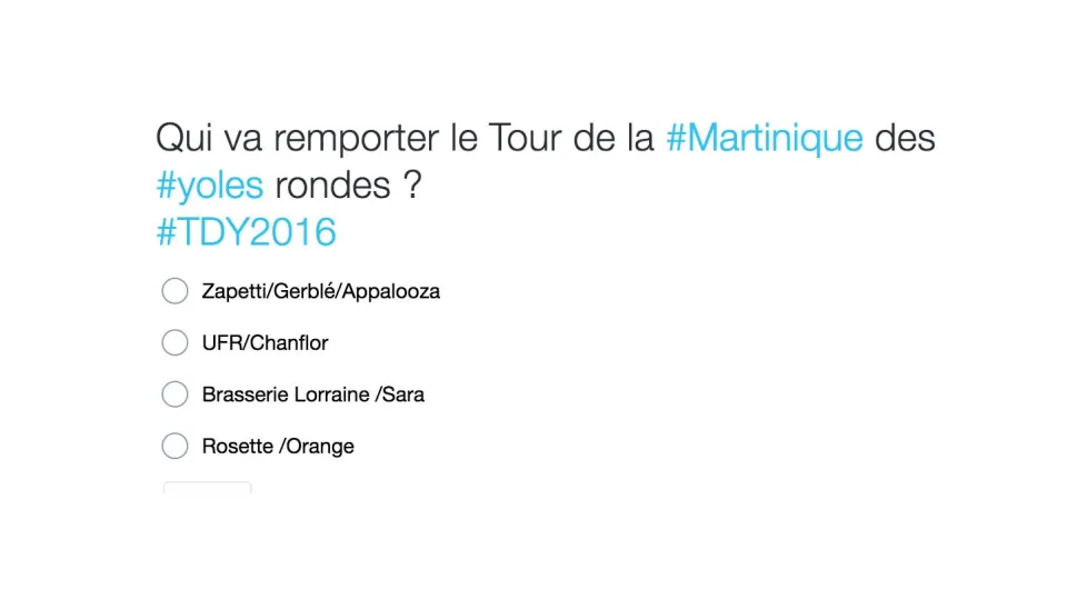 Qui va remporter le Tour de la Martinique des yoles rondes ?