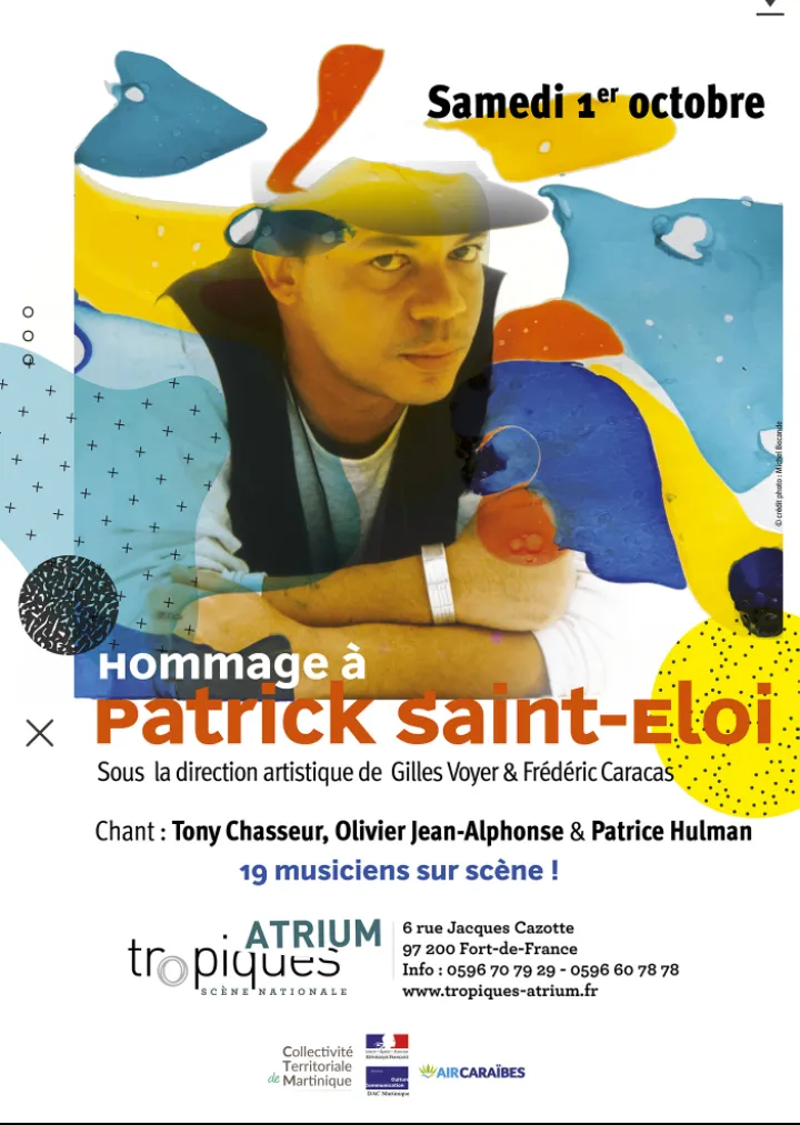 Hommage à Patrick Saint-Éloi en Martinique