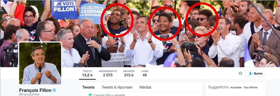 Fillon : immense soutien populaire des enfants des colonies
