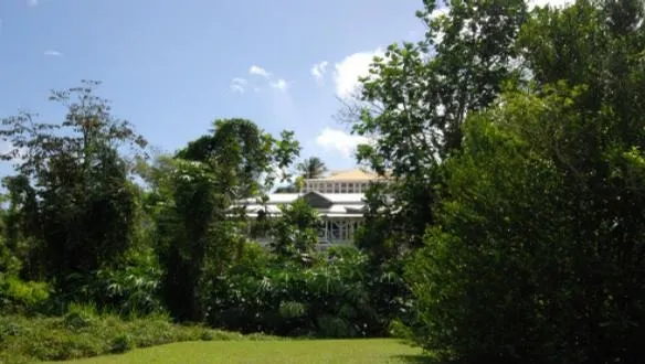 Visite d'une résidence d'écrivain dans une maison des années 60 - Journées Européennes du Patrimoine 2016 (Guadeloupe)