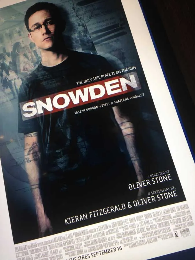 On a vu pour vous : Snowden (le film).
