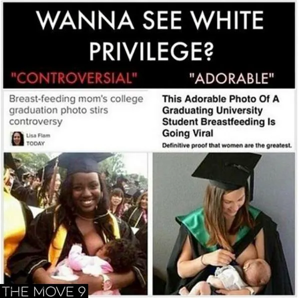 Définition du "White privilege" (photo)