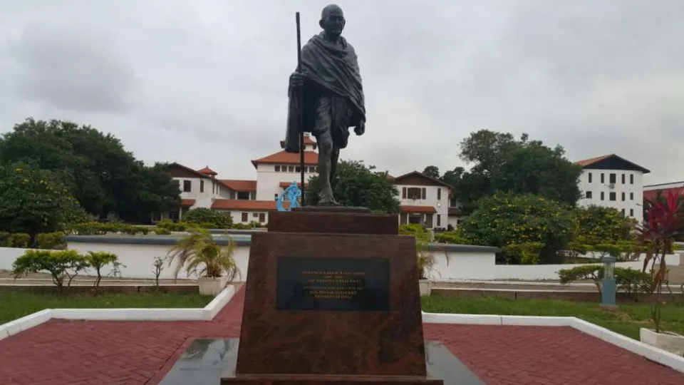 Le Mahatma Gandhi statue non grata au Ghana
