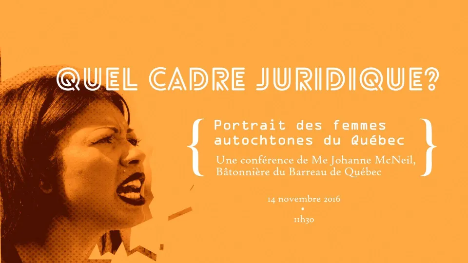 Amérindiens. Conférence à Montréal sur les femmes autochtones.