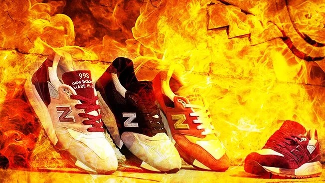 Balance tes New Balance au feu... ils soutiennent Trump !