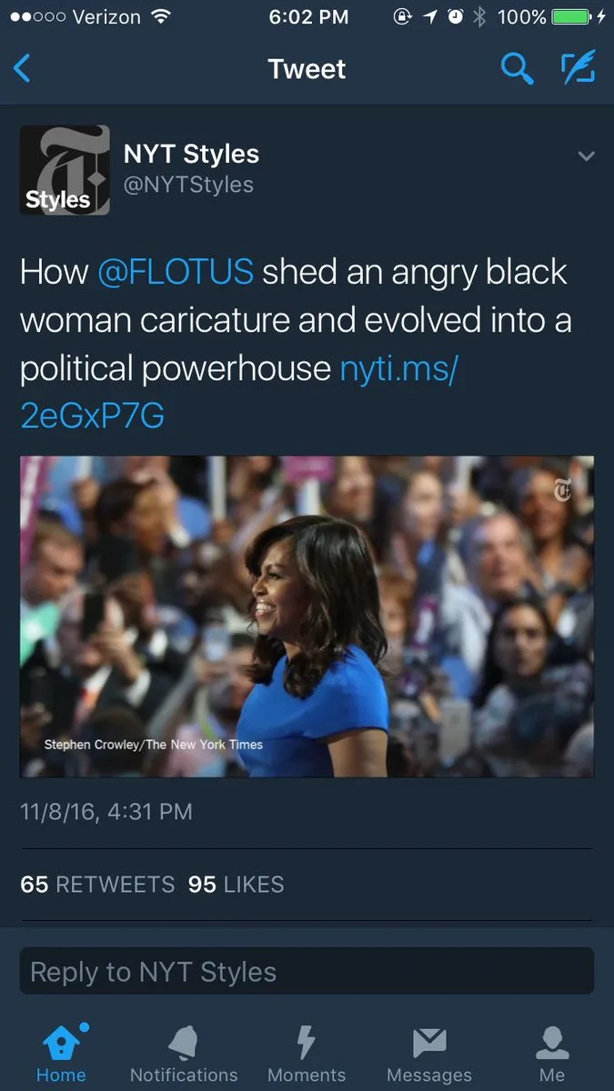 Le tweet que le New York Times ne voulait pas vous montrer