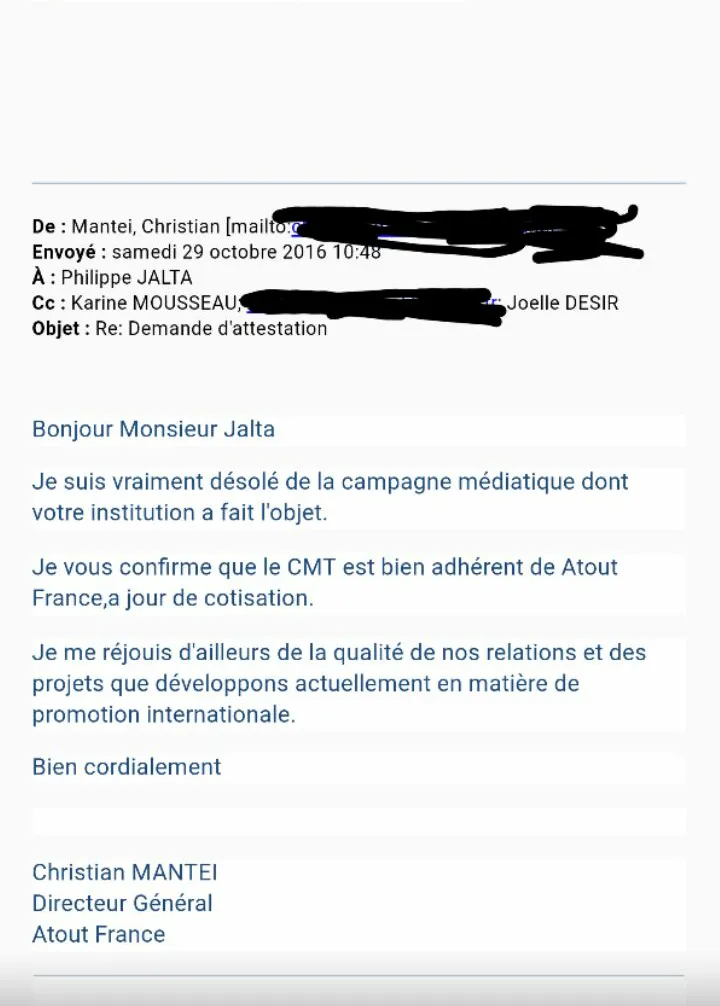 Toi...Christian Mantei tu vas avoir des problèmes avec les niloristes