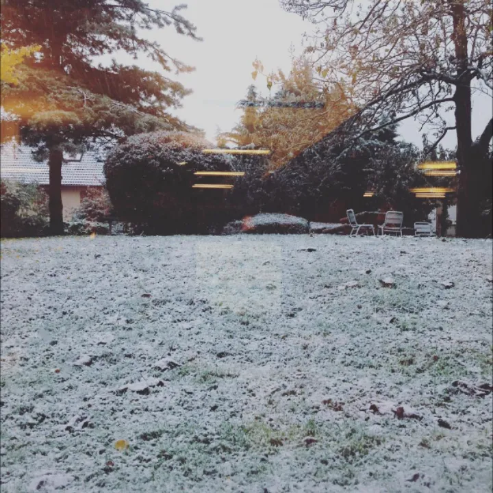 7 novembre 2016...il neige sur Paris