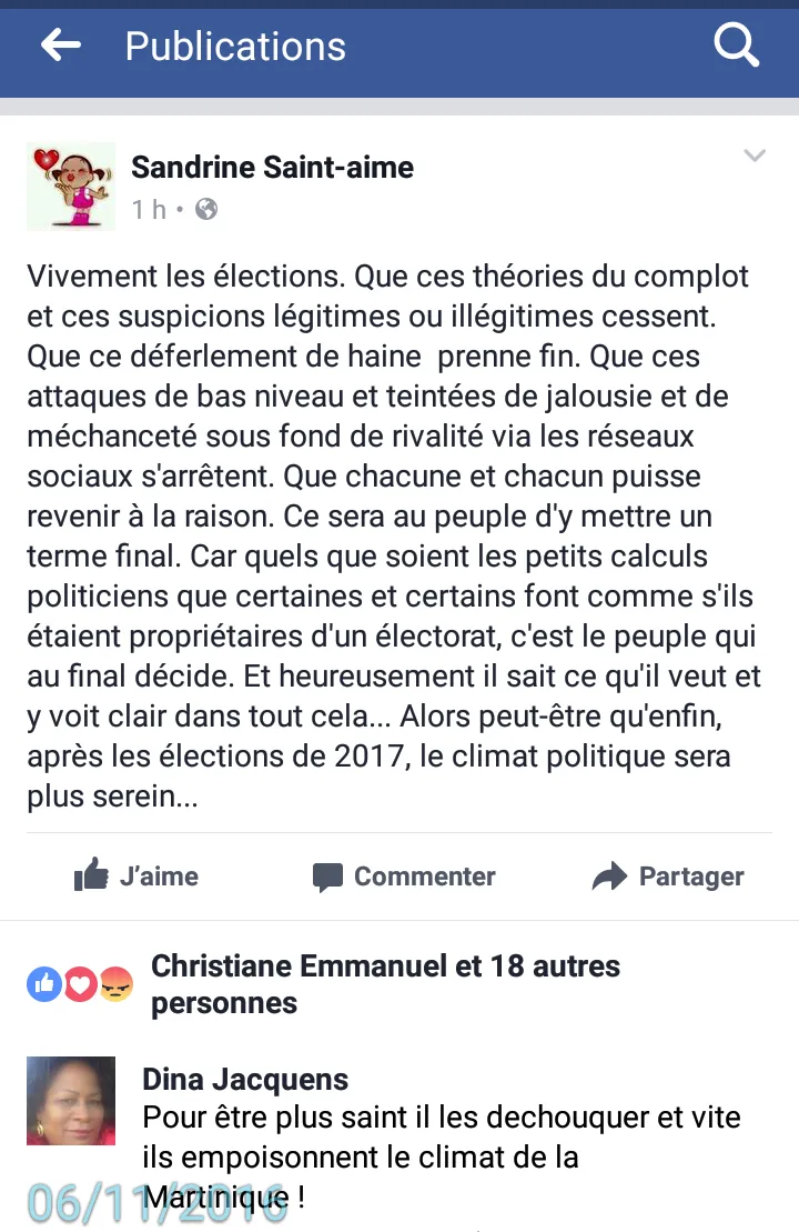 La Martinique est sérieusement en danger...vous ne pourrez plus dire que vous n'étiez pas au courant