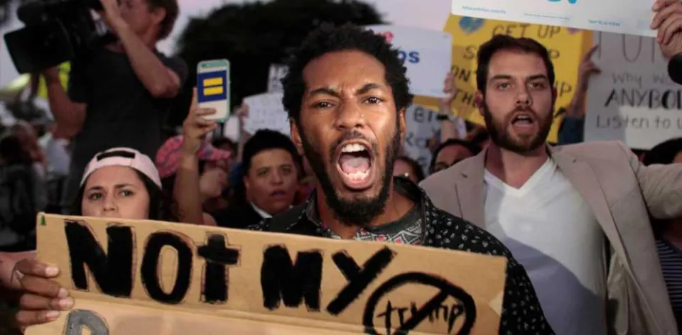 Nombreuses manifestations anti-Trump aux USA