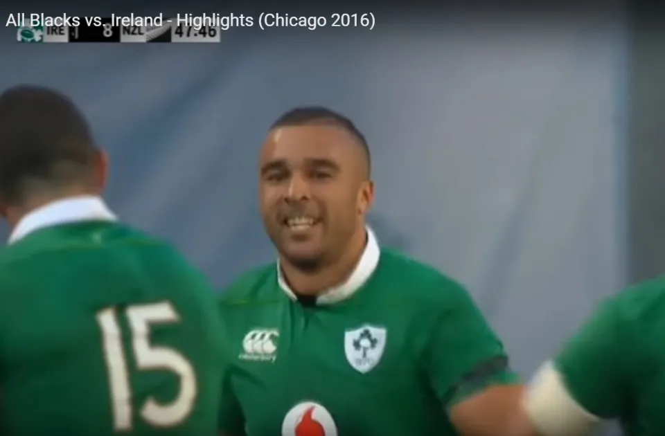 Simon Zebo, Martiniquais d’Irlande