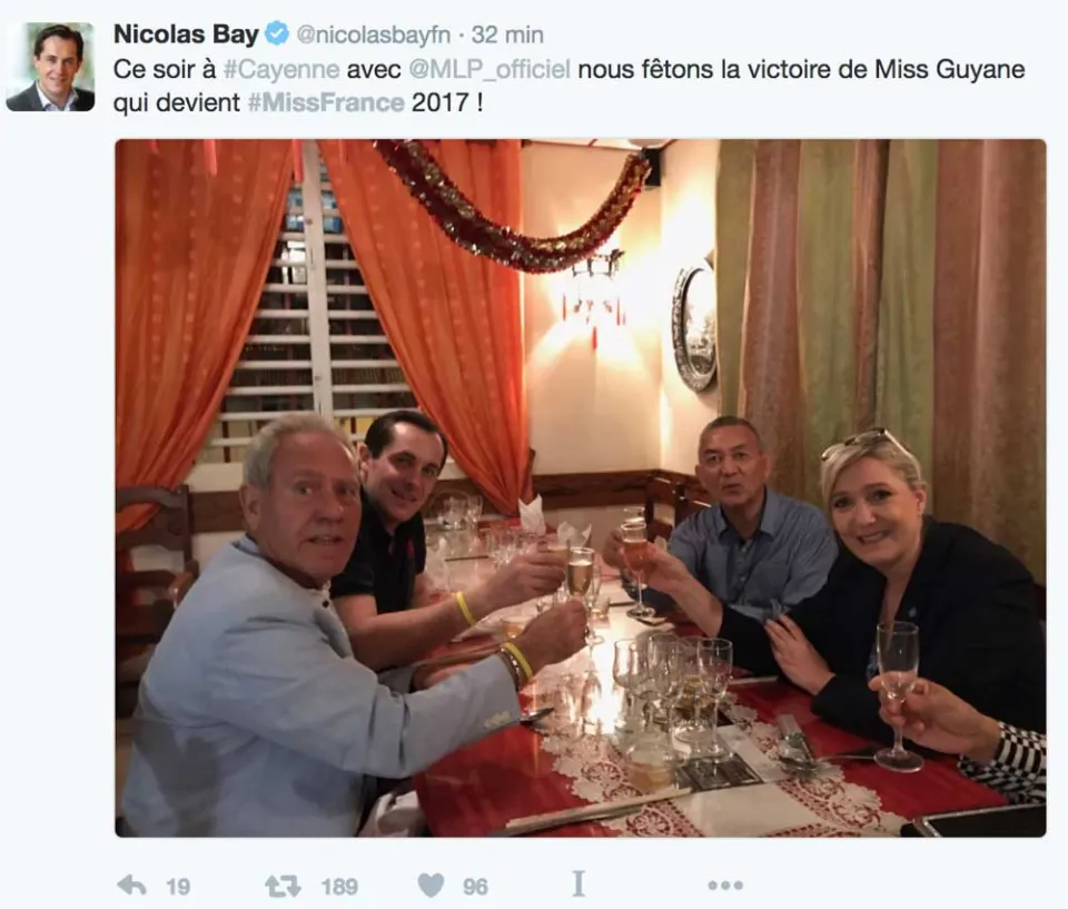 Et pendant ce temps, à Cayenne...