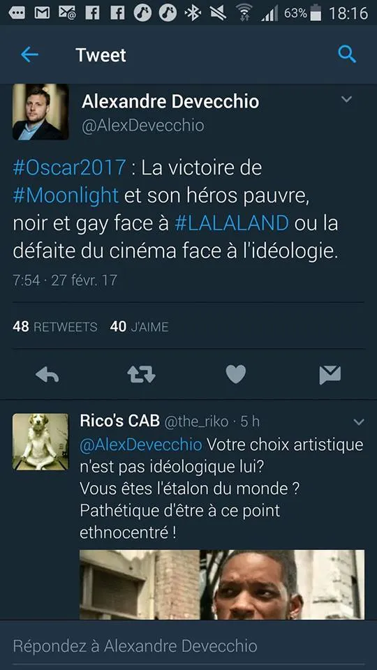 Le Monde change? Non pour l'instant il "échange"...