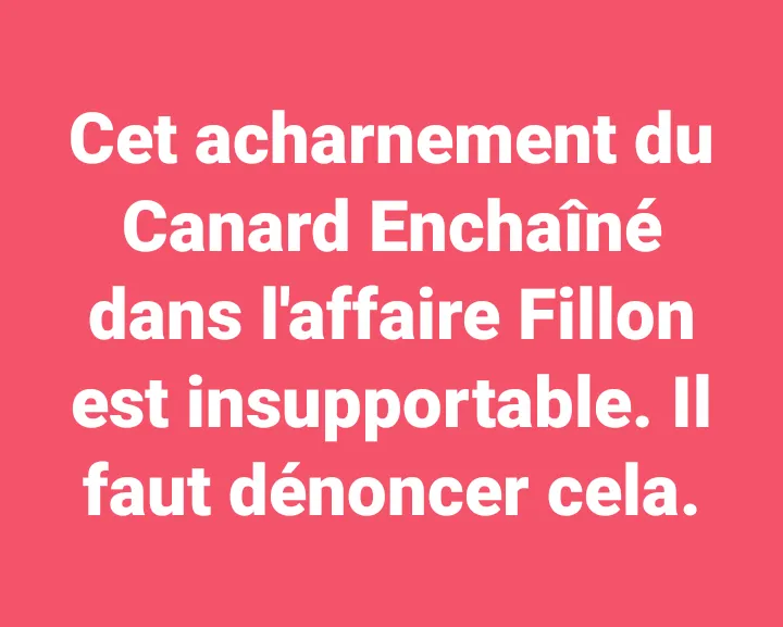 La phrase du jour [08/02/17] Canard Enchaîné