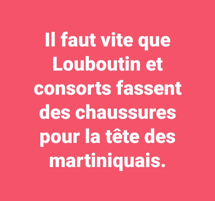 La phrase du jour [22/02/17] Martinique