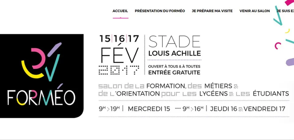 FORMEO 2017 : le salon pour les lycéens-nes et les étudiants-tes