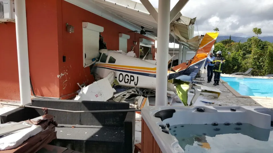 Crash d'un avion de tourisme en Guadeloupe
