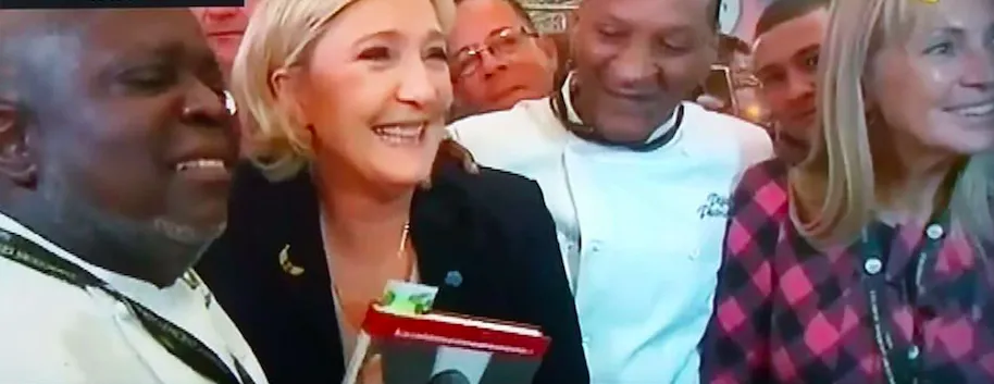 Partage de culture...Marine Le Pen, Muriel Palandri et Jean-Charles Brédas rajoutent leur grain de sel