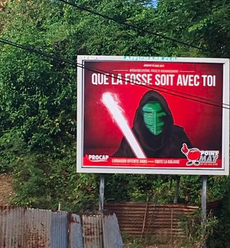 Et surtout ne dites pas que la publicité en Martinique c'est de la merde