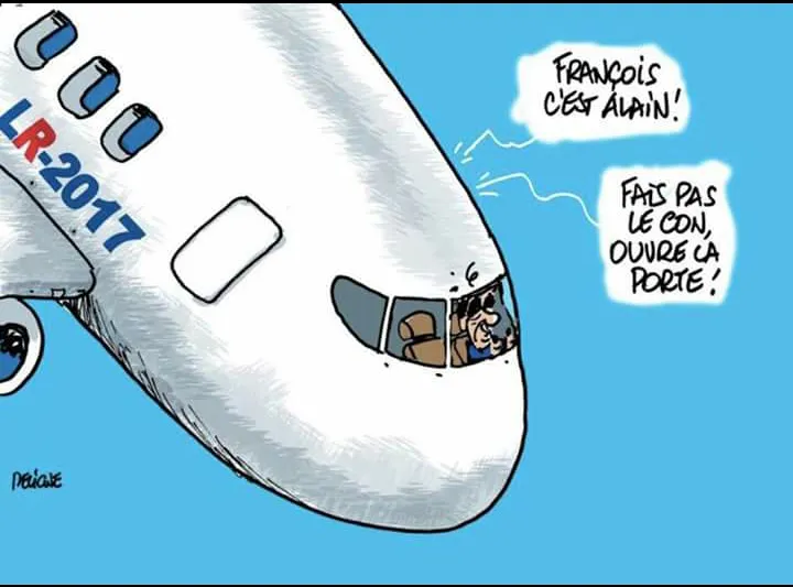 Cette volonté  de voler noue l'avion