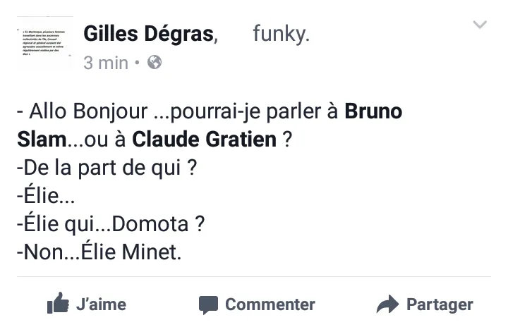 -Allo c'est Élie...