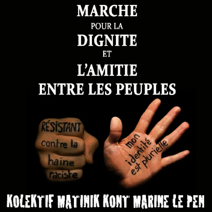 Martinique : Marche pour la Dignité et l'Amitié entre les peuples