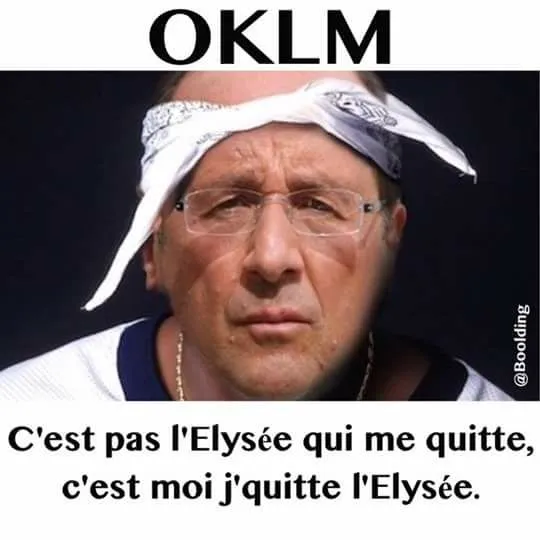 "Au revoir au revoir Président..."