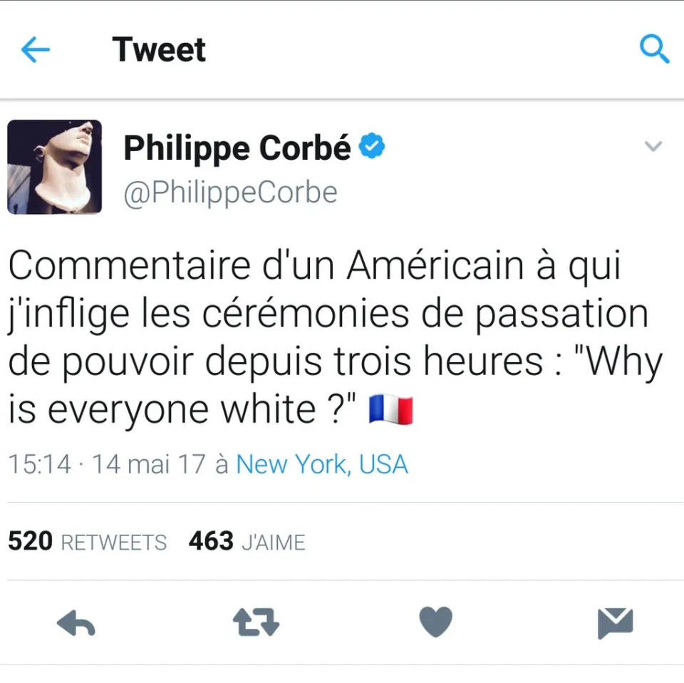 "Why is everyone white ?"