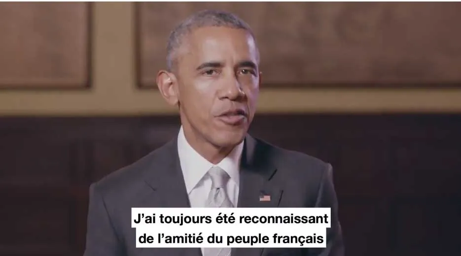 Barack Obama soutient Emmanuel Macron (vidéo)
