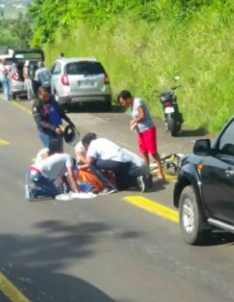 Un cycliste renversé au niveau de Génipa en Martinique