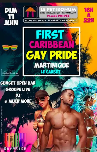 La GAY PRIDE creuse son trou au Carbet en Martinique