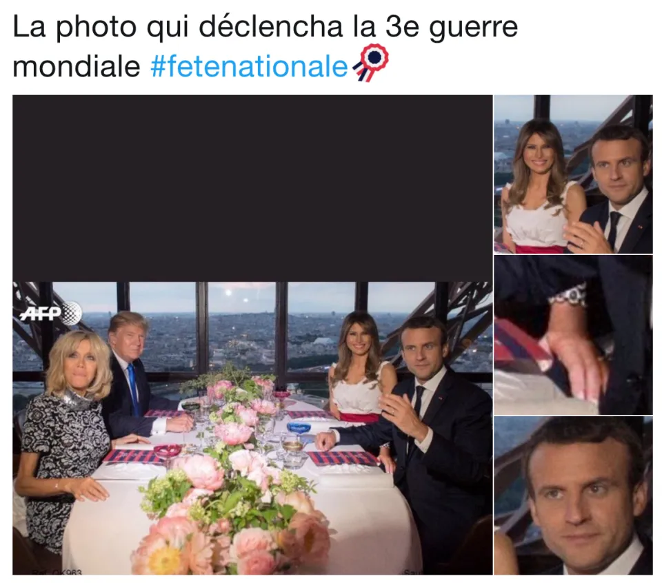 "La photo qui déclenchera la 3e guerre mondiale" ?