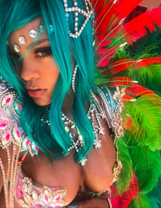 Rihanna in Barbados for Cropover 2017