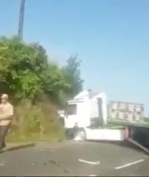Violent accident sur la route des Trois-Ilets en Martinique