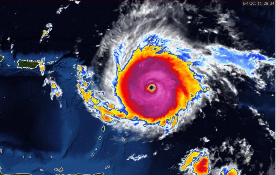 Oh mon dieu, oh my god, oh ma Diana, oh djee zeus...Irma...dre de dios est classé catégorie 5
