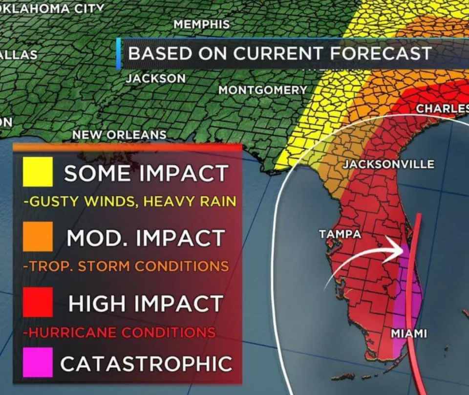 Irma ne va pas faire ami-ami avec  Miami
