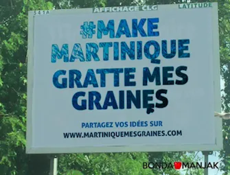 #MAKE MARTINIQUE AND GUADELOUPE GRATTENT MES GRAINES